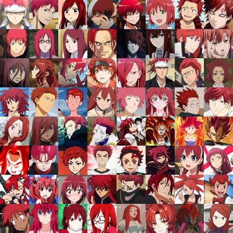 anime characters with red hair|The 25 Best Red.